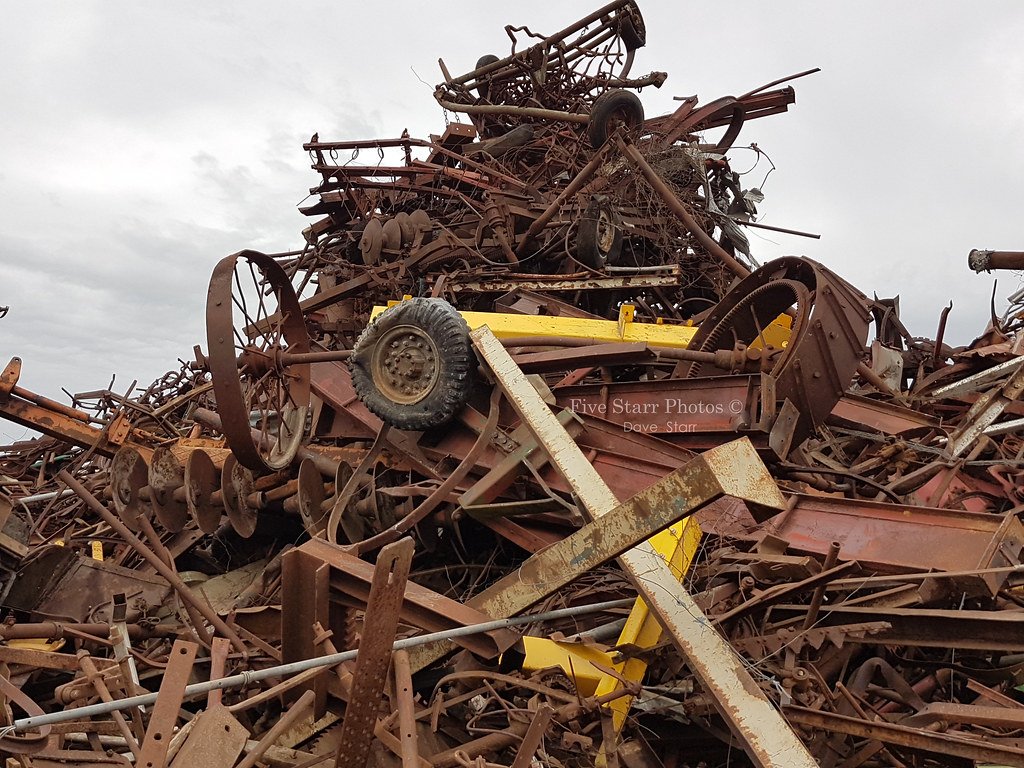 Old-Machinery Scrap